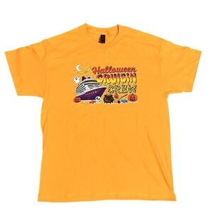 Halloween Cruise Orange T-Shirt